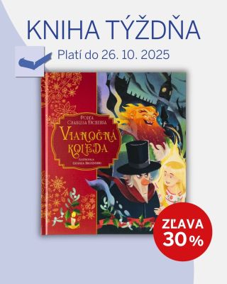 𝓚𝓷𝓲𝓱𝓪 𝓽𝔂́𝔃̌𝓭𝓷̌𝓪 𝐬𝐨 𝐳𝐥̌𝐚𝐯𝐨𝐮 𝟑𝟎 %! 𝓥𝓲𝓪𝓷𝓸𝓬̌𝓷𝓪́ 𝓴𝓸𝓵𝓮𝓭𝓪 - klasický vianočný príbeh z pera Charlesa Dickensa, teraz v novom...