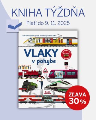 🚇 𝐊𝐧𝐢𝐡𝐚 𝐭𝐲́𝐳̌𝐝𝐧̌𝐚 𝐬𝐨 𝐳𝐥̌𝐚𝐯𝐨𝐮 𝟑𝟎 % - Vlaky v pohybe Objavte, ako fungovali parné lokomotívy alebo na akom princípe dnes...
