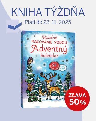 Každý deň si v čase adventu vymaľujte vodou jednu knižku sviatočných motívov a vytvorte doma peknú atmosféru, ktorá skráti...