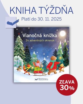 𝐊𝐧𝐢𝐡𝐚 𝐭𝐲́𝐳̌𝐝𝐧̌𝐚 𝐬 𝐯𝐲́𝐧𝐢𝐦𝐨𝐜̌𝐧𝐨𝐮 𝐳𝐥̌𝐚𝐯𝐨𝐮 𝟑𝟎 % - Vianočná knižka 24 adventných okienok Vo vianočnej knižke nahliadnite do...